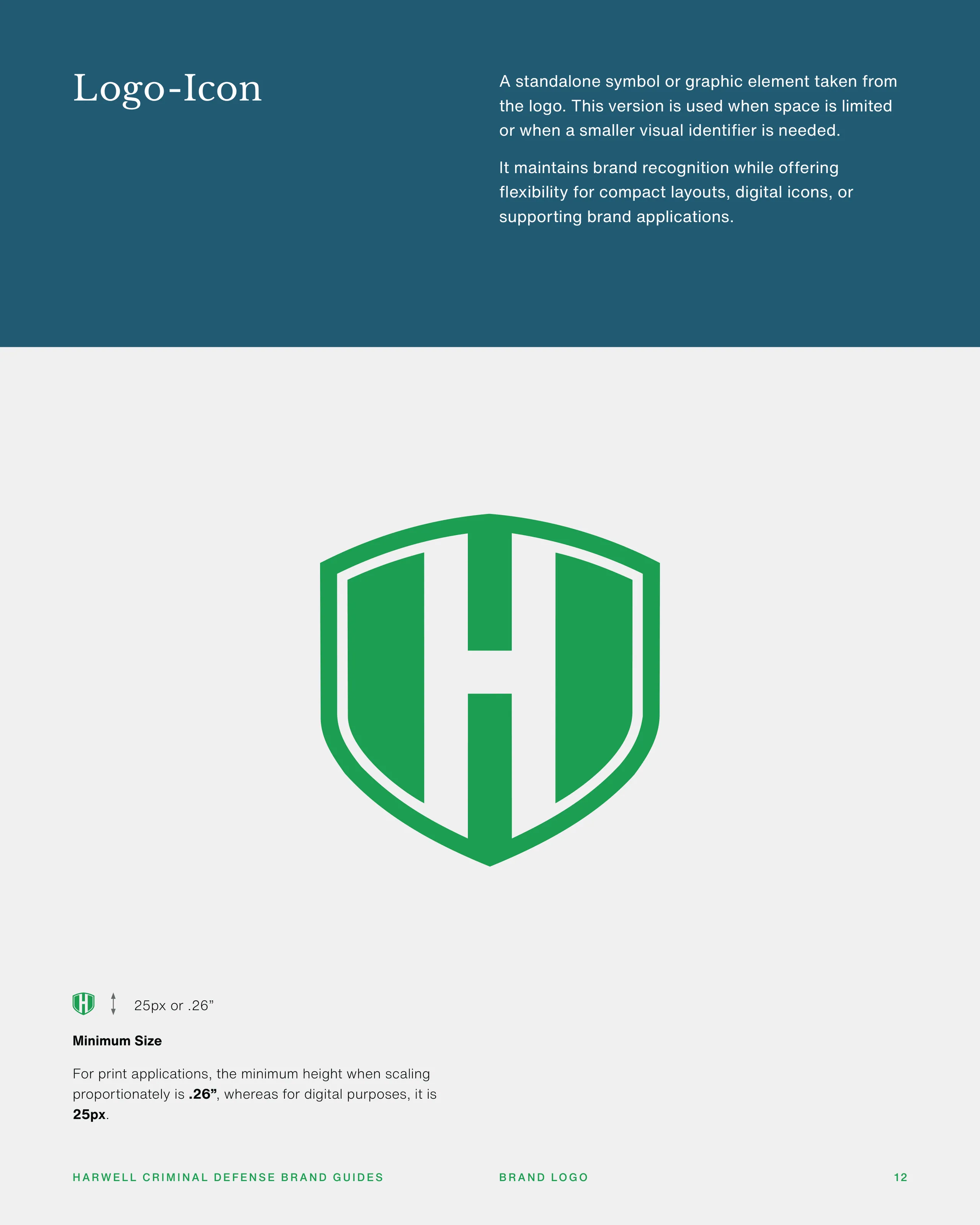 Harwell Criminal Defense brand identity 5